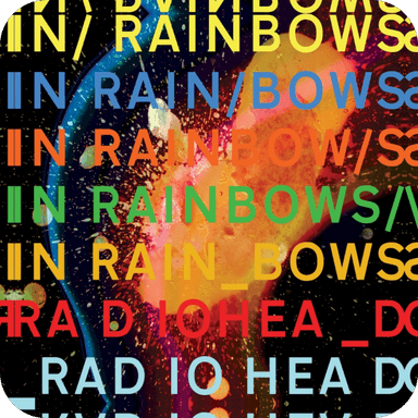Sticker de In Rainbows, de Radiohead